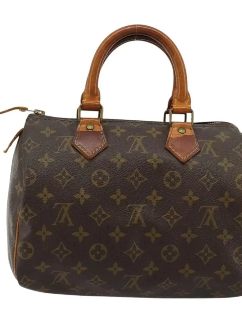 LOUIS VUITTON Monogram Speedy 25 Hand Bag M41528 LV Auth 180577